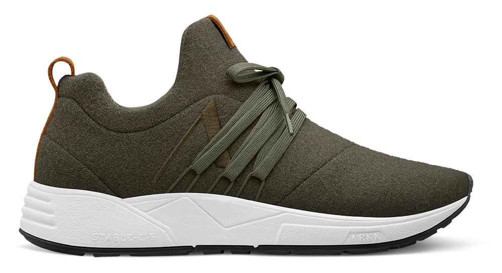 ARKK Collection Raven Wool S-E15 | Dark Army Brown | Men Raven